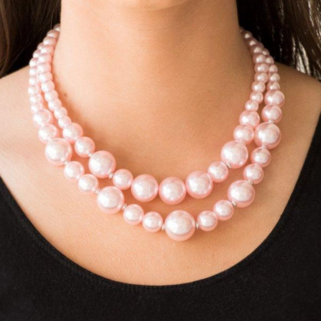 The More The Modest Pink Necklace